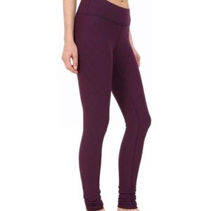 Beyond Yoga Pants - Beyond Yoga Can’t Quilt You Wild Plum Leggings Beyond Yoga Pants - Beyond Yoga Can’t Quilt You Wild Plum Leggings